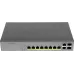 Коммутатор Zyxel GS1350-12HP-EU0101F (L2) 10x1Гбит/с 2SFP 8PoE+ 130W управляемый