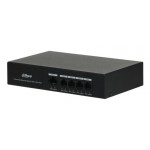 Коммутатор Dahua DH-PFS3005-4ET-36 (L2) 4x100Мбит/с 4PoE+ 36W неуправляемый