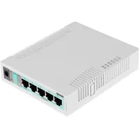 Коммутатор MikroTik RB260GS CSS106-5G-1S (L2) 5x1Гбит/с 1SFP управляемый