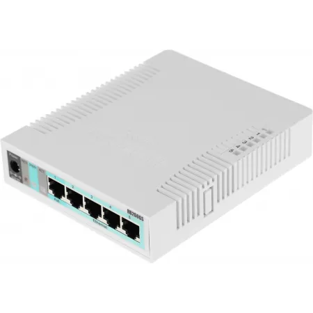 Коммутатор MikroTik RB260GS CSS106-5G-1S (L2) 5x1Гбит/с 1SFP управляемый