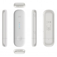 Модем 2G/3G/4G ZTE MF79N USB Wi-Fi Firewall +Router внешний белый