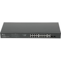 Коммутатор TP-Link TL-SG1218MPE (L2) 18x1Гбит/с 2xКомбо(1000BASE-T/SFP) 16PoE+ 192W управляемый