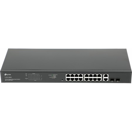 Коммутатор TP-Link TL-SG1218MPE (L2) 18x1Гбит/с 2xКомбо(1000BASE-T/SFP) 16PoE+ 192W управляемый
