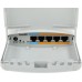 Маршрутизатор MikroTik PowerBox (RB750P-PBR2) 10/100BASE-TX белый