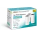 Бесшовный Mesh роутер TP-Link DECO P9(3-PACK) AC1200 10/100/1000BASE-TX белый (упак.:3шт)