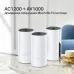 Бесшовный Mesh роутер TP-Link DECO P9(3-PACK) AC1200 10/100/1000BASE-TX белый (упак.:3шт)