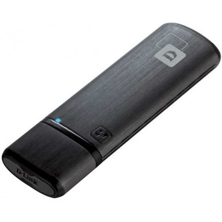 Сетевой адаптер Wi-Fi D-Link DWA-182/RU/E1A USB 3.0 (ант.внутр.) 1ант.