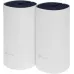 Бесшовный Mesh роутер TP-Link DECO P9(2-PACK) AC1200 10/100/1000BASE-TX белый (упак.:2шт)