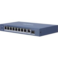Коммутатор Hikvision DS-3E0510P-E/M 9x1Гбит/с 1SFP 8PoE 58W неуправляемый Коммутатор Hikvision DS-3E0510P-E/M 9x1Гбит/с 1SFP 8PoE 58W неуправляемый