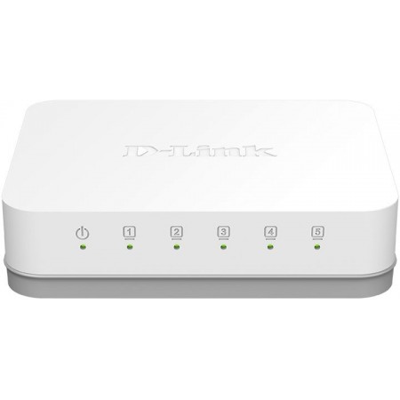 Коммутатор D-Link DGS-1005A/F1A 5x1Гбит/с неуправляемый