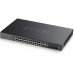 Коммутатор Zyxel GS2220-28HP-EU0101F (L2) 24x1Гбит/с 4xКомбо(1000BASE-T/SFP) 24PoE+ 375W управляемый