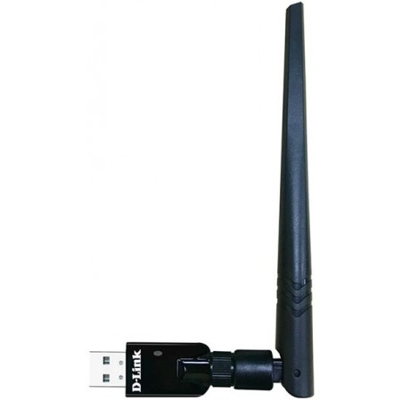 Сетевой адаптер Wi-Fi D-Link DWA-172/RU/B1A AC600 USB 2.0 (ант.внеш.съем) 1ант.
