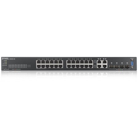 Коммутатор Zyxel GS2220-28-EU0101F (L2) 24x1Гбит/с 4xКомбо(1000BASE-T/SFP) управляемый