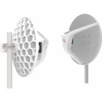 Повторитель беспроводного сигнала MikroTik Wireless Wire Dish (RBLHGG-60ADKIT) 10/100/1000 белый (упак.:2шт)