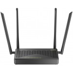 Роутер беспроводной D-Link DIR-825/GFRU/R3A AC1200 1000BASE-X SFP/4G ready черный