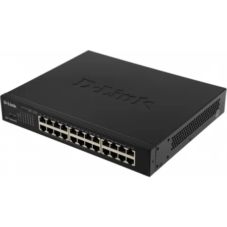 Коммутатор D-Link DGS-1100-24PV2/A (L2) 24x1Гбит/с 12PoE+ 100W управляемый