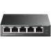 Коммутатор TP-Link TL-SF1005LP (L2) 5x100Мбит/с 4PoE 41W неуправляемый