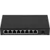 Коммутатор TP-Link TL-SF1008LP (L2) 8x100Мбит/с 4PoE 41W неуправляемый