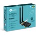 Сетевой адаптер Wi-Fi + Bluetooth TP-Link Archer TX50E AX3000 PCI Express (ант.внеш.несъем.) 2ант.