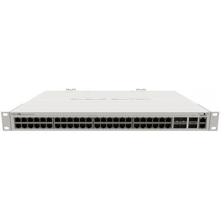 Коммутатор MikroTik CRS354-48G-4S+2Q+RM 1x100Мбит/с 48x1Гбит/с 4SFP+ 2xQSFP+ управляемый
