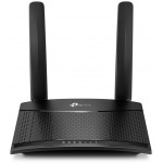 Роутер беспроводной TP-Link TL-MR100 N300 10/100BASE-TX/4G cat.4 черный