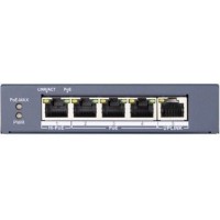Коммутатор Hikvision DS-3E0505HP-E 5x1Гбит/с 3PoE+ 1PoE++ 60W неуправляемый Коммутатор Hikvision DS-3E0505HP-E 5x1Гбит/с 3PoE+ 1PoE++ 60W неуправляемый