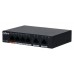 Коммутатор Dahua DH-PFS3006-4GT-60 (L2) 4x100Мбит/с 3PoE+ 1PoE++ 60W неуправляемый