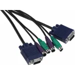 Кабель D-Link DKVM-CB/A4A 1.8м черный