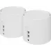 Бесшовный Mesh роутер TP-Link Deco X20 (2-PACK) (DECO X20(2-PACK)) AX1800 10/100/1000BASE-TX белый (упак.:2шт)