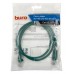 Патч-корд Buro UTP-5E-1M-GR UTP 4 пары cat.5E CCA molded 1м зеленый RJ-45 (m)-RJ-45 (m)