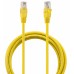Патч-корд Buro UTP-5E-2M-Y UTP 4 пары cat.5E CCA molded 2м желтый RJ-45 (m)-RJ-45 (m)