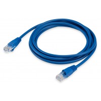 Патч-корд Buro UTP-5E-2M-BL UTP 4 пары cat.5E CCA molded 2м синий RJ-45 (m)-RJ-45 (m)