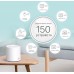 Бесшовный Mesh роутер TP-Link Deco X60(2-Pack) AX5400 10/100/1000BASE-TX белый (упак.:2шт)