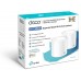 Бесшовный Mesh роутер TP-Link Deco X60(2-Pack) AX5400 10/100/1000BASE-TX белый (упак.:2шт)