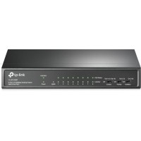 Коммутатор TP-Link TL-SF1009P 9x100Мбит/с 8PoE+ 65W неуправляемый