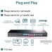 Коммутатор TP-Link JetStream TL-SG1428PE 26x1Гбит/с 2SFP 24PoE+ 250W управляемый