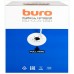 Кабель сетевой Buro BU-CCA-050 UTP 4 пары cat.5E solid 0.50мм CCA 305м серый