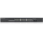 Коммутатор Zyxel GS1100-24-EU0103F 24x1Гбит/с 2SFP неуправляемый