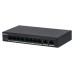 Коммутатор Dahua DH-PFS3010-8GT-96 10x1Гбит/с 7PoE+ 1PoE++ 96W неуправляемый