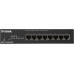 Коммутатор D-Link DGS-1100-08PLV2/A1A (L2) 8x1Гбит/с 4PoE+ 80W настраиваемый