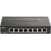 Коммутатор D-Link DGS-1100-08PLV2/A1A (L2) 8x1Гбит/с 4PoE+ 80W настраиваемый