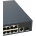 Коммутатор Hikvision DS-3E0526P-E 25x1Гбит/с 1SFP 24PoE+ 270W неуправляемый