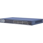 Коммутатор Hikvision DS-3E0526P-E 25x1Гбит/с 1SFP 24PoE+ 270W неуправляемый