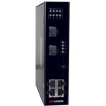 Коммутатор Hikvision DS-3T0306P 4x100Мбит/с 2SFP 4PoE+ 120W неуправляемый