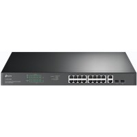 Коммутатор TP-Link TL-SG1218MP (L2) 18x1Гбит/с 2xКомбо(1000BASE-T/SFP) 16PoE+ 250W неуправляемый