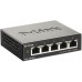 Коммутатор D-Link DGS-1100-05V2/A1A (L2) 5x1Гбит/с настраиваемый