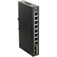 Коммутатор D-Link DIS-100G-10S DIS-100G-10S/A 8x1Гбит/с 2SFP неуправляемый