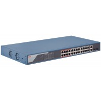 Коммутатор Hikvision DS-3E1326P-EI 24x100Мбит/с 2x1Гбит/с 2xКомбо(1000BASE-T/SFP) 24PoE+ 370W управляемый Коммутатор Hikvision DS-3E1326P-EI 24x100Мбит/с 2x1Гбит/с 2xКомбо(1000BASE-T/SFP) 24PoE+ 370W управляемый