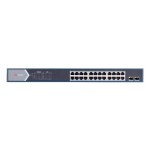 Коммутатор Hikvision DS-3E1526P-E 24x1Гбит/с 2SFP 24PoE+ 370W управляемый
