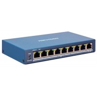 Коммутатор Hikvision DS-3E1309P-EI/M 8x100Мбит/с 1x1Гбит/с 8PoE+ 110W управляемый Коммутатор Hikvision DS-3E1309P-EI/M 8x100Мбит/с 1x1Гбит/с 8PoE+ 110W управляемый